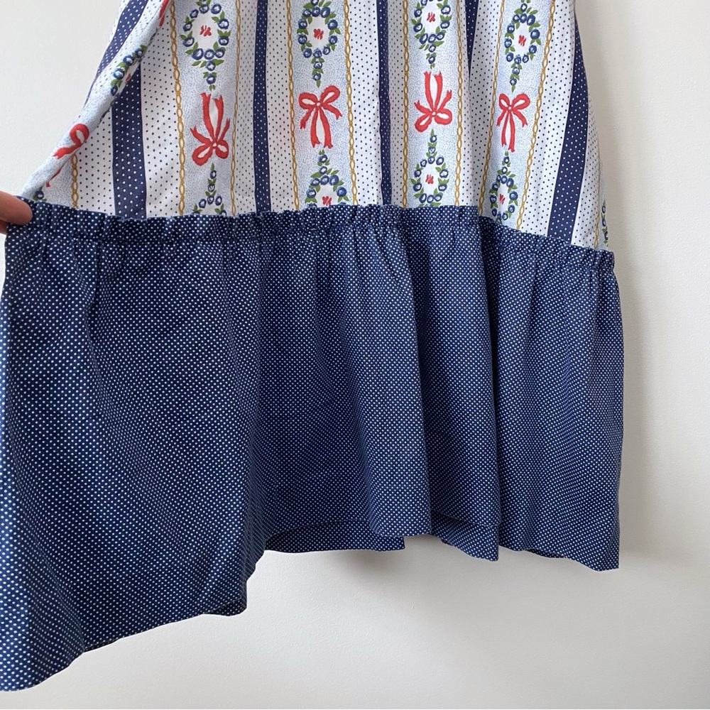 Vintage Tiered Striped Polka Dot Sundress from Flamboyant Dress Shop - Picture 4 of 13